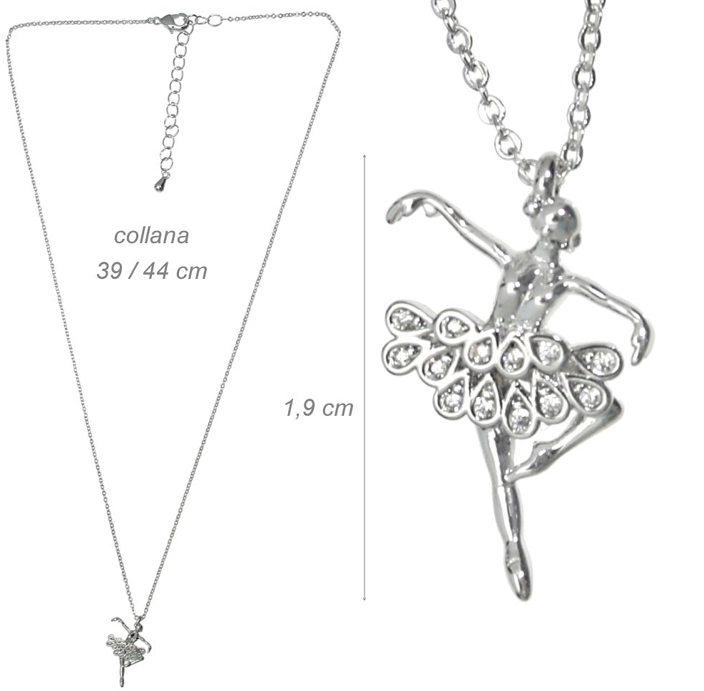 ketting met ballerina